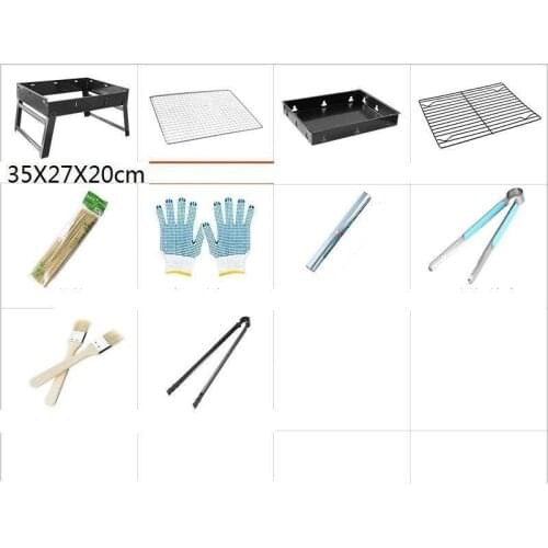 Izgara Asadores Portatiles Mini Korean Bbq Parrilla Portatil Carbon Charcoal Grill For Outdoor barbacoa Churrasco Kebab Barbecue