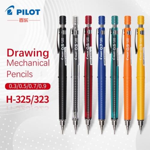 1pc Pilot Drawing Mechanical Pencils Low Center of Gravity 0.3/0.5/0.7/0.9mm for Engineering Drafting Office&school Stationery