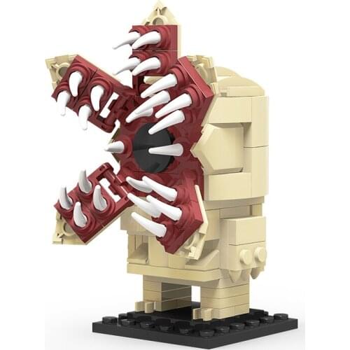 MOC DIY Character Things Demogorgon Brickheadz Cartoon Stranger Building Block Collection Model Building Block Assembly Toy Gift