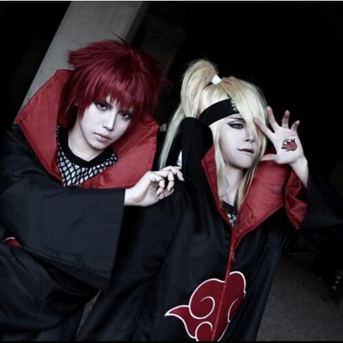 Akatsuki Cosplay Costume Akatsuki Cloak Hawk Snake Cosplay Costume