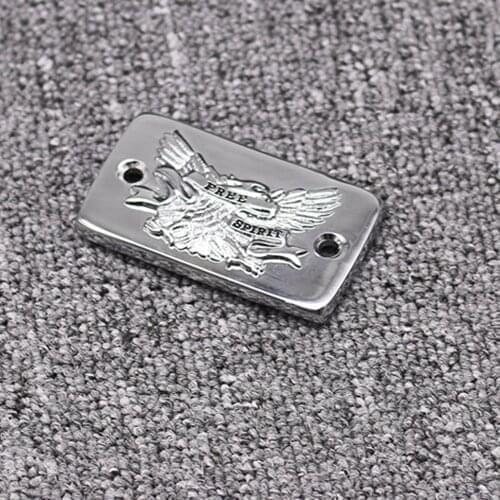 Motorcycle Tank Cap Covers Chrome Billet Brake Fluid Reservoir Caps Oil Cap Cover For Suzuki Intruder 1400 1500 S83