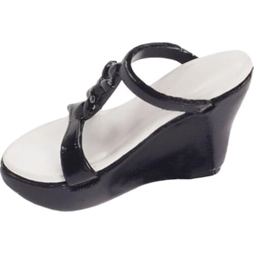 1/6 Scale Girl Platform Sandals Plastic Shoes For , , Kumik, TTL 12" Action Figure Parts