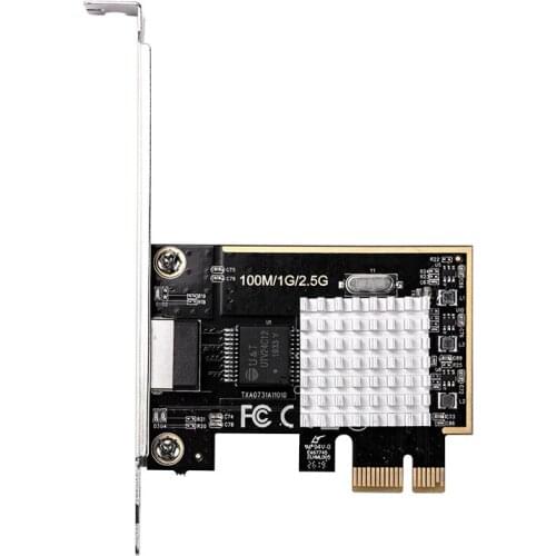 NEW 2.5G Network Card Realtek8125 RJ45 2.5g/1000M/100M/10M Gigabit Ethernet PCI Express Network Adapter Lan NIC Card for Deaktop