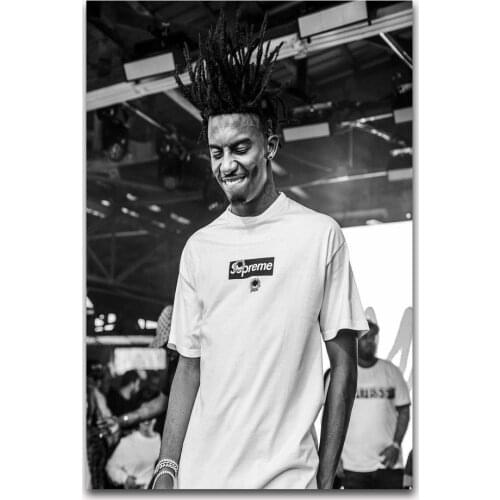 New Playboi Carti Custom Rap Music Star-Silk Art Poster Wall Sicker Decoration Gift