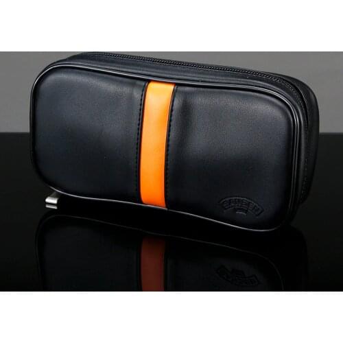 New Multifunction Leather Bag Tobacco Pipe Bag Cigar Bag Big Capacity Pu Leather Smoking Pouches Outdoor Smoking Accessory