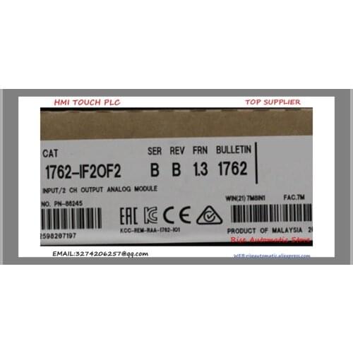 Boxed New 1762-IF2OF2 1762IF2OF2 1762-IF4 1762IF4 1762-OF4 1762OF4 1762-L24BWA Analog Input Output Module