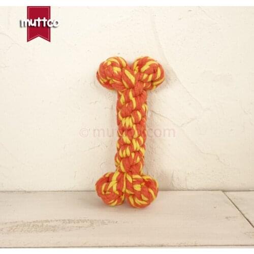 Wholesale high quality bone dog pet toy cotton rope toy dog rope toy DRT-001