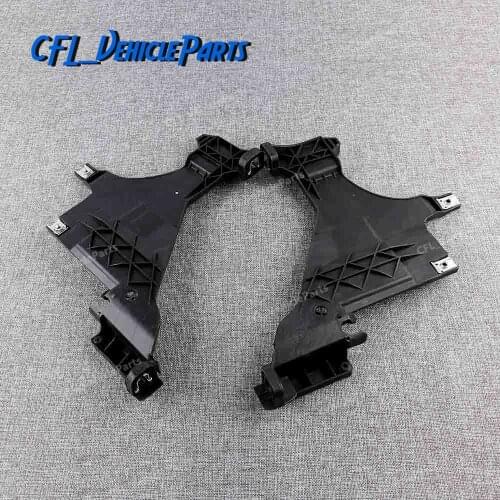 Pair Headlight Mount Retainer Plate Bracket 8T0941453D 8T0941454D For Audi A4 2013-2015 B8.5 Allroad A5 2012-2016 RS4 2013-2016