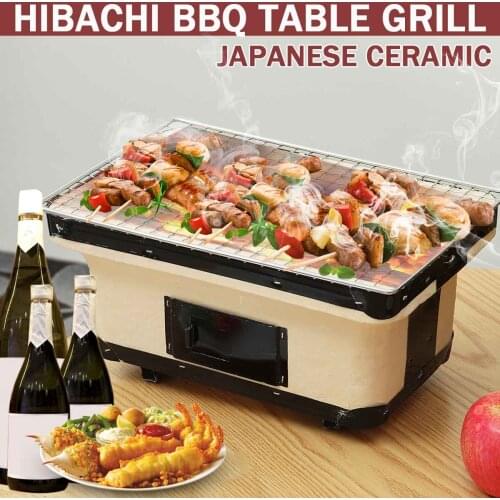 Portable Japanese Korean Barbecue Grill Food Carbon Furnace Barbecue Stove Cooking Oven Hibachi Grill Household BBQ Tools