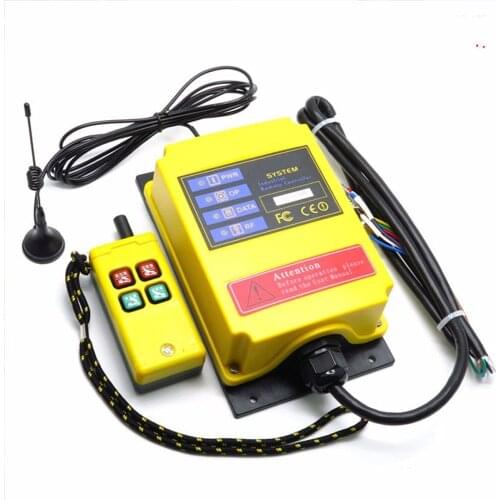 F21-2S-TXZB Industrial Electric Hoist Crane Wireless Remote Control Switch for Slurry Pump Slime Pumps, 1 Transmitter 1 Receiver