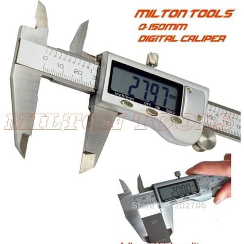 High precision 0-150mm metal casing digital caliper vernier caliper gauge micrometer