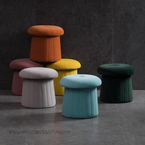 Nordic Stool Household Net Red Small Stool Door Shoe Changing Stool Childrens Sofa Stool Household Small Pier