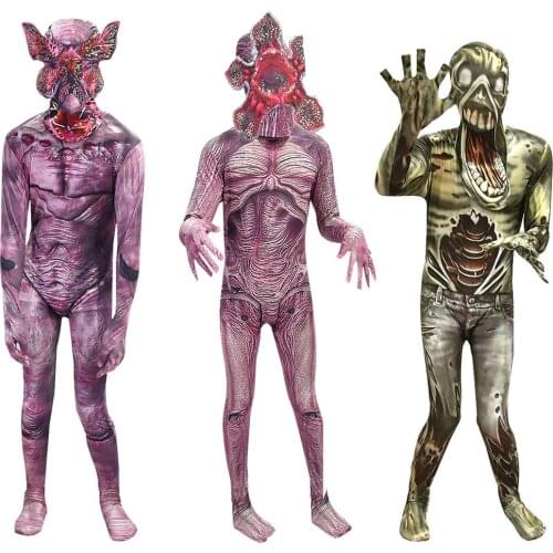 Snailify Kids Stranger Things Costume Boys Demogorgon Costume Monster Cosplay Halloween Costume Man Eater Carnival Party Purim