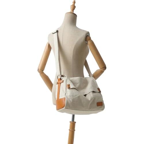 High-quality canvas diagonal bag women 2021 new fashion gym bag Harajuku large-capacity single shoulder mens bag