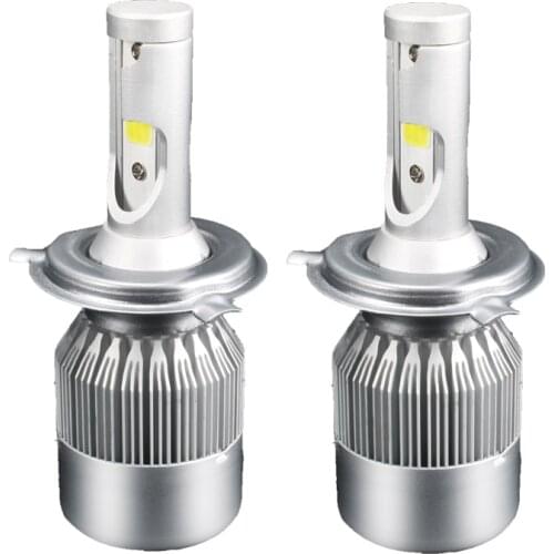 1 pair H7 LED H11 H4 Hi/Lo H1 H3 H8 HB1 HB3 HB4 HB5 PS24W HIR2 H13 H16 H27 9005 Car Headlight Bulbs
