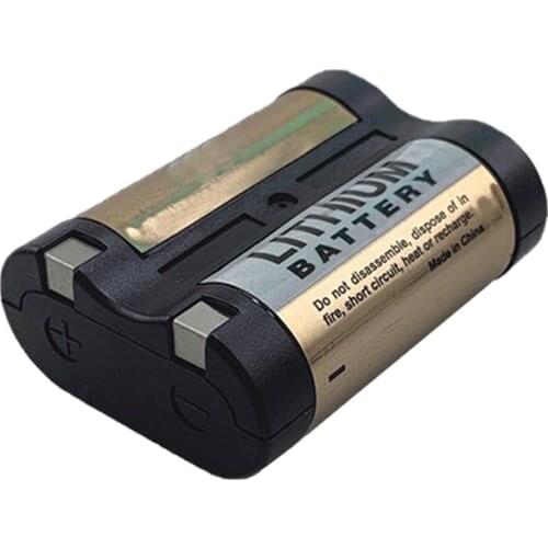 2PCS 2CR5 Camera Photo Flash Film Rangefinder Battery DL245 EL2CR5 KL2CR5 RL2CR5 6V Lithium Battery for GP made in USA