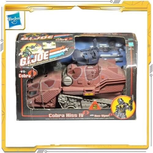 3.75inch Original Hasbro G.I. Joe Cobra Hiss IV Action & Toy figures Model Toys For Children