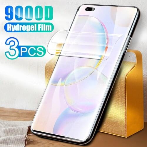 3pcs honor50pro hydrogel film for honor 50 pro se 50pro honer50 xoner 50se glass protection screen protector films cover HD