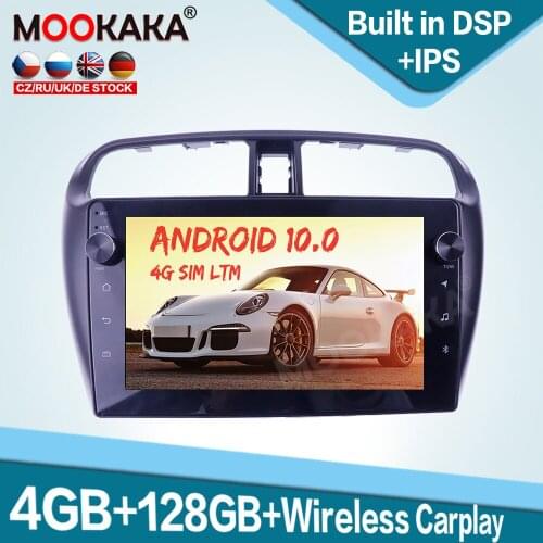 128GB Carplay Android 10 Car Multimedia Player for Mitsubishi Mirage 12-16 Auto Radio GPS Navigation Audio Stereo Head Unit DSP