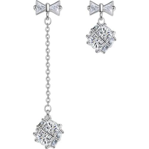 Geometrical atmosphere magic square love earrings a hundred pieces of drop earrings wholesale