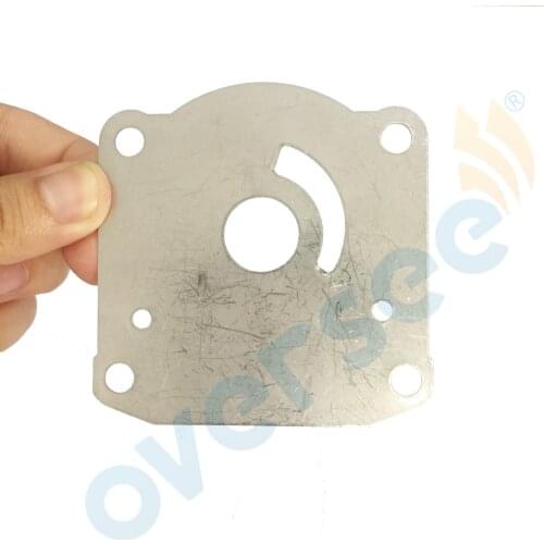 OVERSEE New Water Pump Plate 61N-44323-00-00 Replaces for Yamaha Outboard Engine
