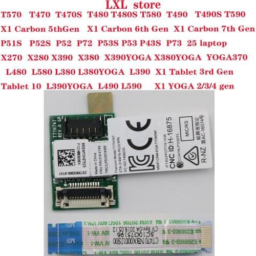 NEW 01AX745 OOUR494 00UR493 for lenovo thinkpad T470 T480 T490 T570 T580 T590 X270 X280 X380 X390 P52 laptop NFC Modular，Cable