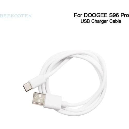 New Original Official High Quality TYPE-C USB Charger Cable Wire Repair Replacement Accessories For Doogee S96 Pro Smartphone