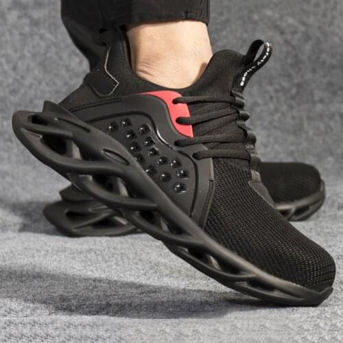 Steel Toe Shoes Men Women Piercing-proof Lightweight Breathable Work Safe Shoes -OPK