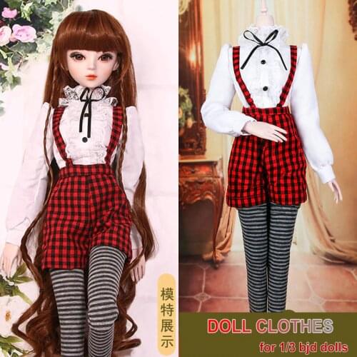 Handmade Bjd Doll Clothes Womens Western Dress for 55-60cm Dolls And 1/3 Bjd Doll Accessories Girl Toys