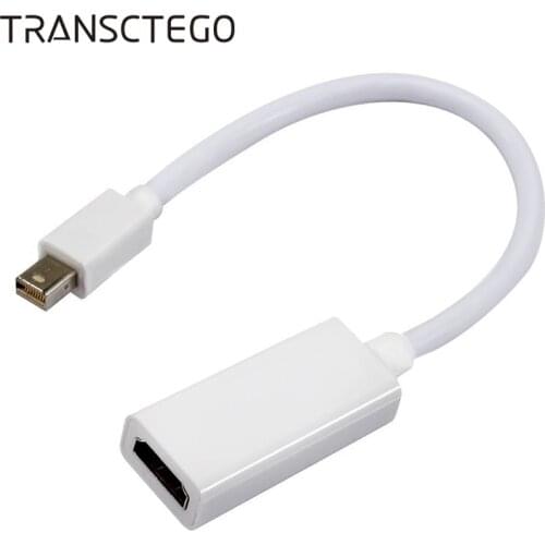 Mini DP to HDMI-compatible Adapter Cable Display Thunderbolt Displayport Port Male to Female Converter For Apple Macbook Pro Air