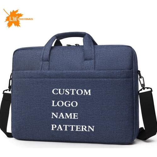 Briefcase custom LOGO lawyer business business trip official computer bag business handbag meeting work bag printing pattern