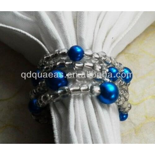Aliexpress sold beaded wedding napkin ring
