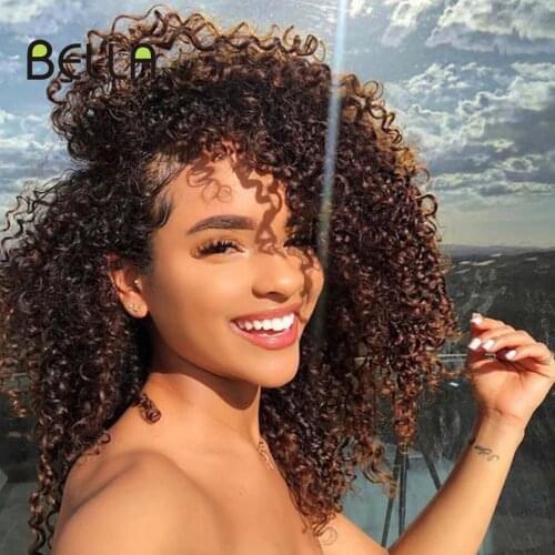 Synthetic Lace Wigs Afro Kinky Curly Wig for Women 6 Colors Available 24 inch Black Brown 99J Blonde Afro High Temperature Hair