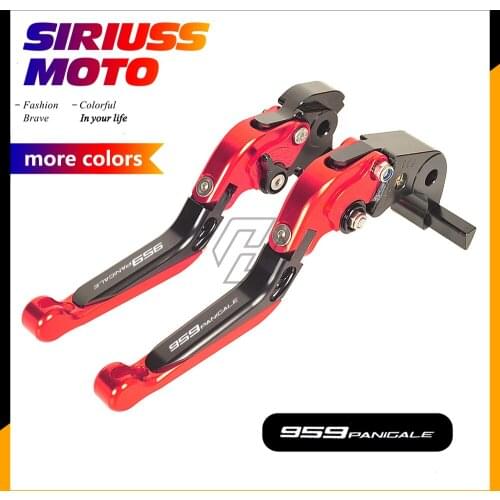 Motorcycle Foldable Brake Clutch Levers Case for Ducati 959 Panigale Lever 2016 Year