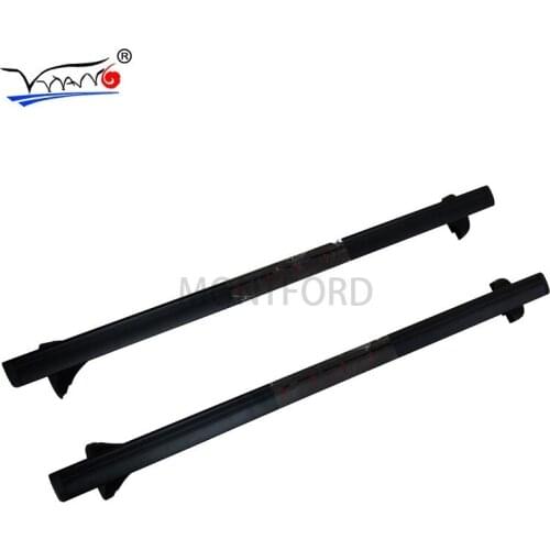 Car Styling For Jeep Wranler 2018-2020 Aluminum Alloy Side Bars Cross Rails Roof Rack Luggage Carrier Rack 2Pcs