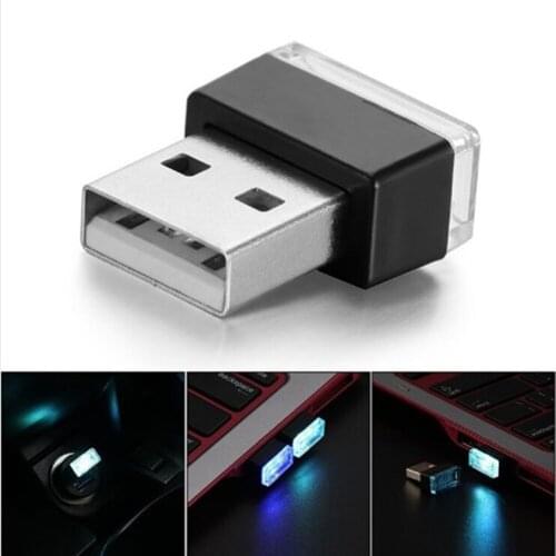 Car styling USB Decorative Lamp Lighting LED Atmosphere Lights for Volkswagen VW Jetta MK5 MK6 Polo Scirocco Lavida Eos Bora