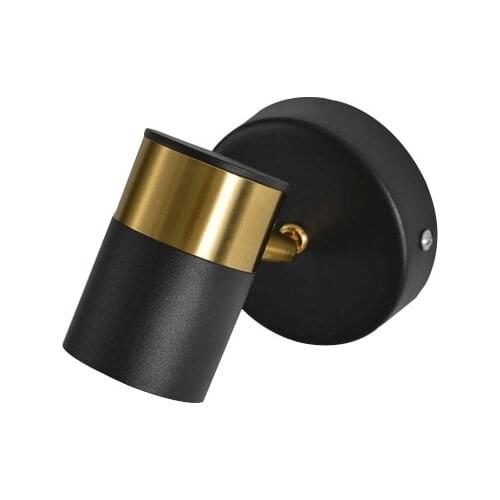 Mini Indoor GU10 Led Ceiling Wall Light Modern Style Folding Rotation Home Hotel Bedroom Bedside Living Room Reading Wall Lamp