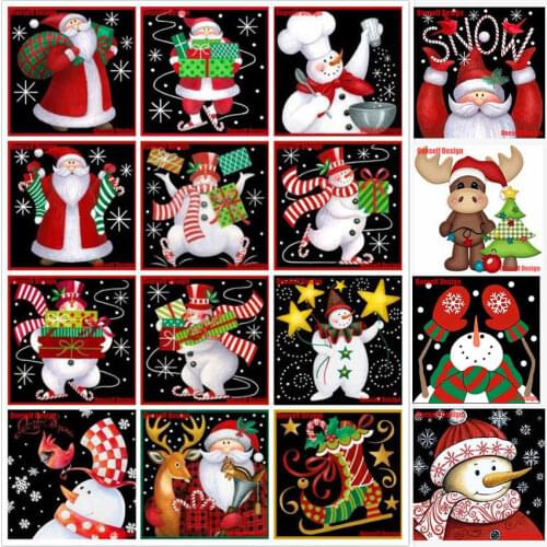 Top Popular 5d diamond painting full square/round christmas gift 5d diamond mosaic sale christmas decor gift for friend or home
