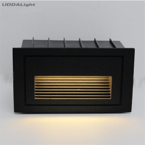Black/white lights outdoor 2-4w led lamp outdoor 105mm