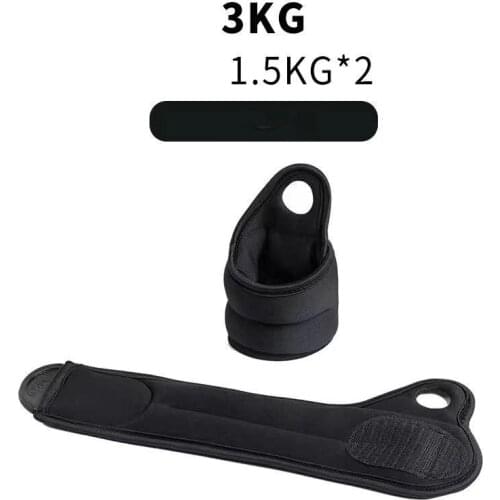 1.5kg*2 pieces Invisible Wrist thumb sandbag Weight-bearing sandbag Rehabilitation Training sand bag