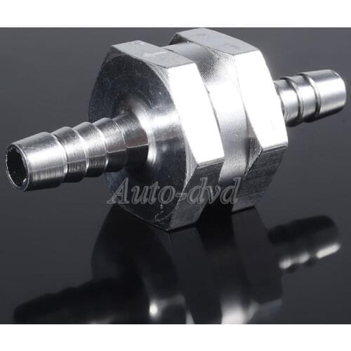1pcs 12mm (1/2") ALUMINIUM ONE WAY VALVE NON-RETURN CHECK Fuel/Diesel/Water