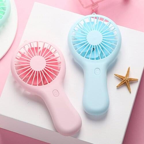 1 Pc Mini Portable USB 3 Speed Wind Power Fan Quiet And Convenient Fan For Student Office 4 Color Optional