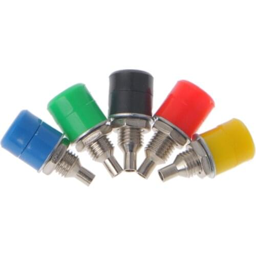 10 Pcs 4mm Female Banana Plug Socket Connector Binding Post Amplifier Terminal