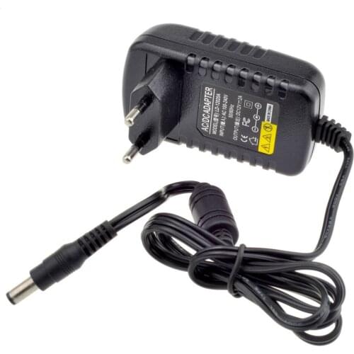 12V 2A AC 100V-240V Converter Adapter DC 12V 2A 2000mA Power Supply EU UK AU US Plug 5.5mm x 2.1mm for CCTV IP Camera