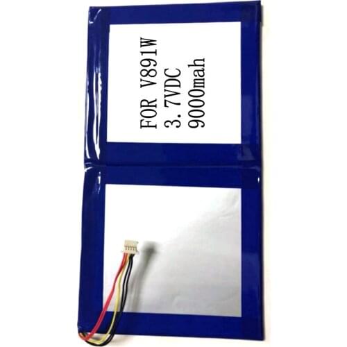 9000mah Original size battery for Onda V891w CH (Model OI104) Pnell momo9w Tablet substitution battery