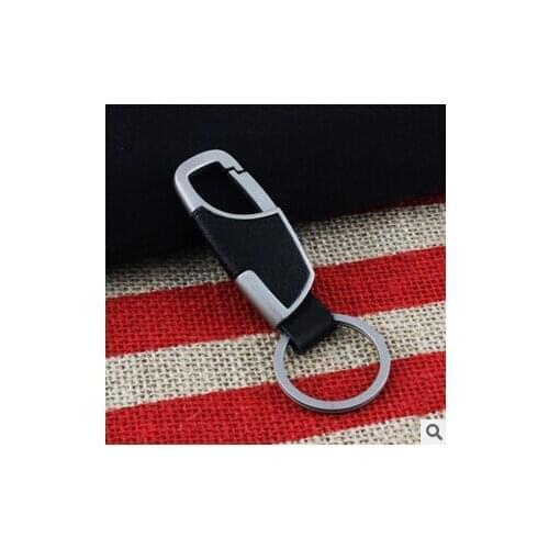 Car-Styling Metal Key Ring Cowhide KeyChain For BMW all series 1 2 3 4 5 6 7 X E F-series E46 E90 X1 X3 X4 X5 X6 F07 F09 F10 F30