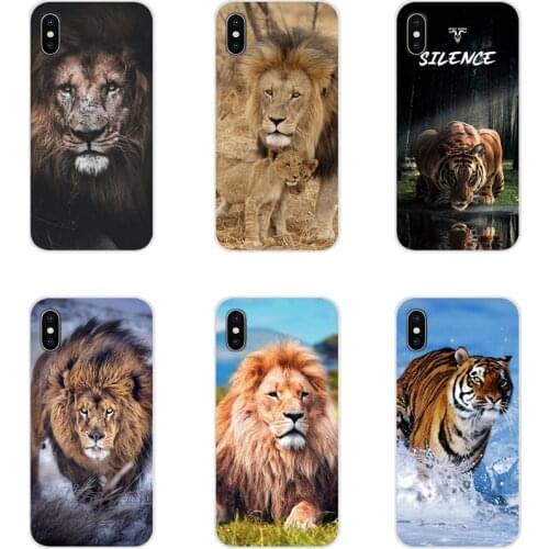 For Samsung Galaxy A3 A5 A7 A9 A8 Star A6 Plus 2018 2015 2016 2017 Animal king tiger lion Accessories Phone Shell Covers