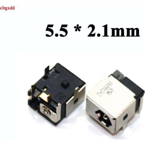 1pcs dc power jack socket connector dc044a 5.5 * 2.1mm panel mount 5.5x2.1mm female DC-044