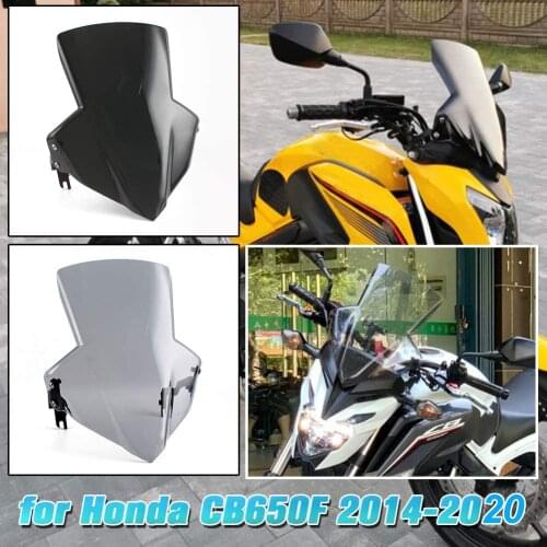 Motorcycle 2015 2016 CB 650F CB 650 F Wind Shield Windshield Windscreen Fairing for Honda CB650F 2014-2017 Accessories Covers