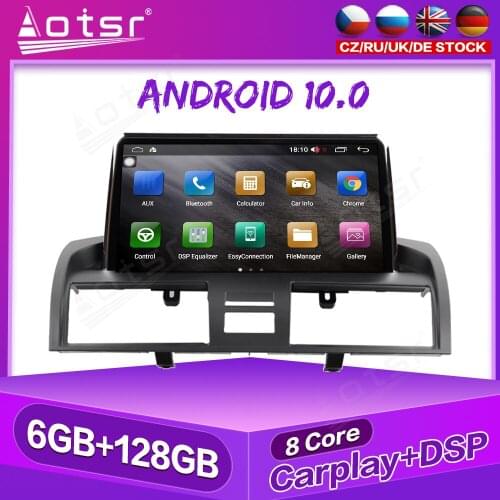 For Toyota Camry 2006 - 2012 Android 10 Car Multimedia Player PX6 Auto GPS Navigation Stereo Radio Headunit DSP Carplay 4G SIM